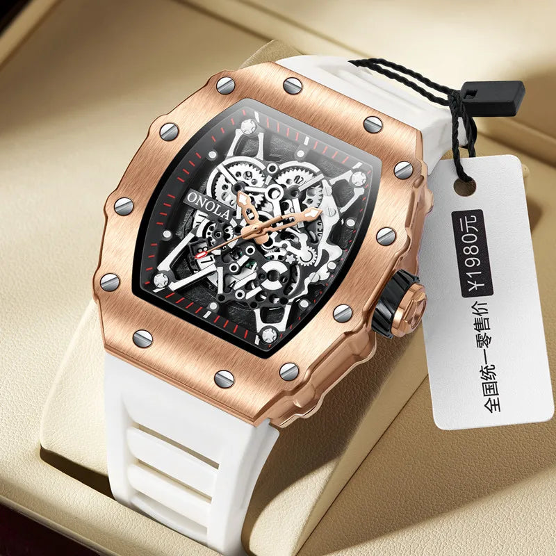 Reloj de pulsera de cuarzo para hombre.