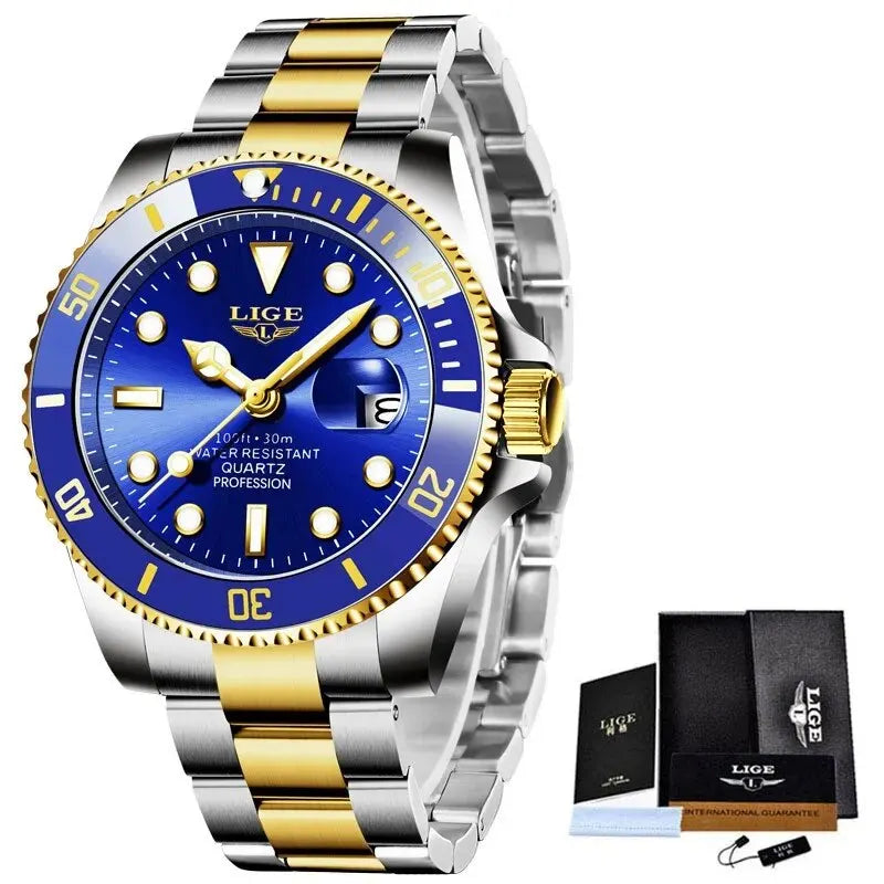 Reloj de Hombre Clásico. Precisión, Estilo y Resistencia