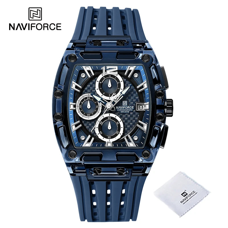 Relojes NAVIFORCE multifunción de cuarzo para hombre.
