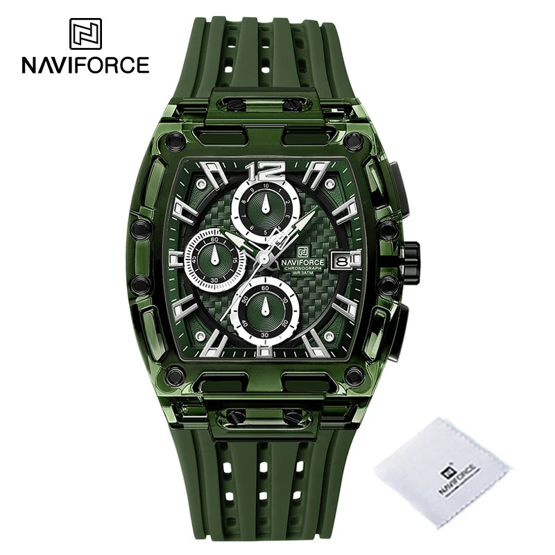 Relojes NAVIFORCE multifunción de cuarzo para hombre.