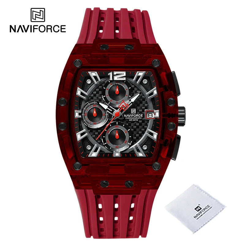 Relojes NAVIFORCE multifunción de cuarzo para hombre.