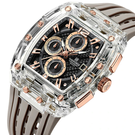 Relojes NAVIFORCE multifunción de cuarzo para hombre.