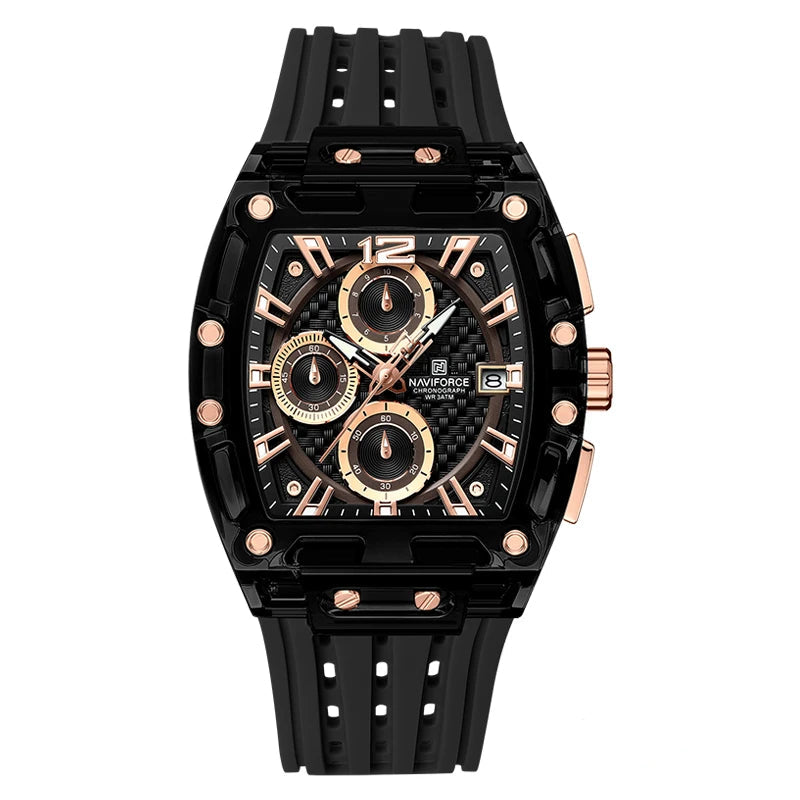 Relojes NAVIFORCE multifunción de cuarzo para hombre.