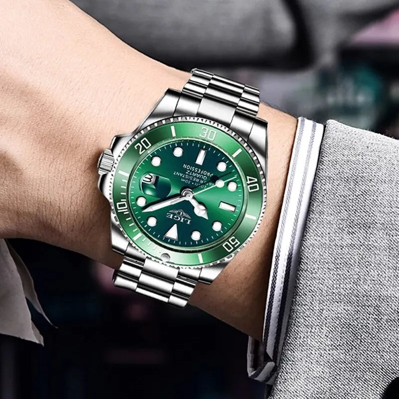 Reloj de Hombre Clásico. Precisión, Estilo y Resistencia
