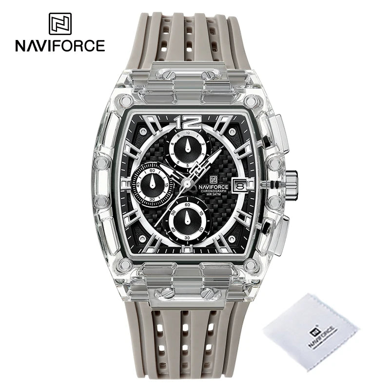 Relojes NAVIFORCE multifunción de cuarzo para hombre.